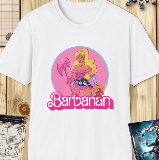 Barbarian Doll – Battle-Ready with a Pink Twist